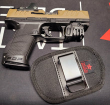 Load image into Gallery viewer, UNIVERSAL LASER IWB MEDIUM GUN HOLSTER VIRIDIAN HOLOSUN LASERMAX LASERTAC