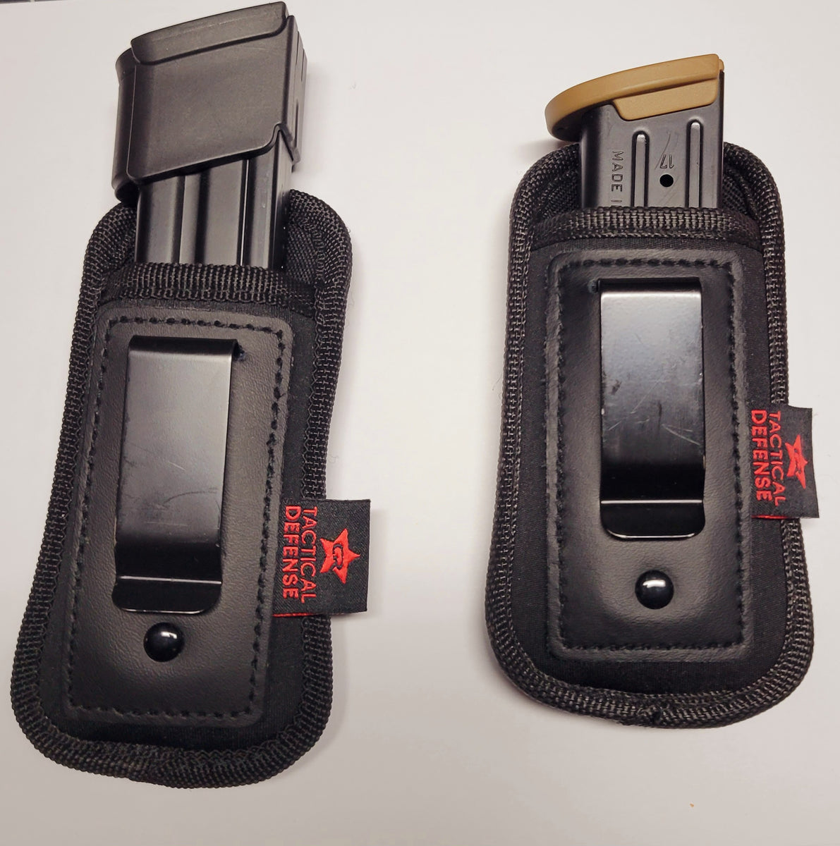 2X IWB UNIVERSAL MAGAZINE HOLSTER SINGLE AND DOUBLE STACK CR Tactical