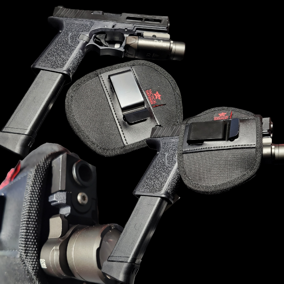 Olight Pl3 VALKYRIE Holster size large iwb optics universal ambidextr