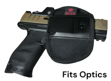 Load image into Gallery viewer, GEN 2 SIZE SMALL FOR GLOCK 19 17 TAURUS RUGER SCCY FN 5.7 P80 KELTEC TISAS HELLCAT CR TACTICAL DEFENSE IWB GUN HOLSTER