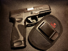 Load image into Gallery viewer, UNIVERSAL LASER IWB MEDIUM GUN HOLSTER VIRIDIAN HOLOSUN LASERMAX LASERTAC