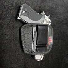 Load image into Gallery viewer, SIZE EXTRA SMALL FOR  P365, TCP, LCP, PHOENIX ARMS, IWB GUN HOLSTER OPTICS READY CR TACTICAL DEFENSE