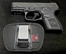 Load image into Gallery viewer, GEN 2 SIZE SMALL FOR GLOCK 19 17 TAURUS RUGER SCCY FN 5.7 P80 KELTEC TISAS HELLCAT CR TACTICAL DEFENSE IWB GUN HOLSTER