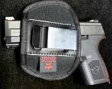 Load image into Gallery viewer, GEN 2 SIZE SMALL FOR GLOCK 19 17 TAURUS RUGER SCCY FN 5.7 P80 KELTEC TISAS HELLCAT CR TACTICAL DEFENSE IWB GUN HOLSTER