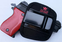 Load image into Gallery viewer, SIZE EXTRA SMALL FOR  P365, TCP, LCP, PHOENIX ARMS, IWB GUN HOLSTER OPTICS READY CR TACTICAL DEFENSE