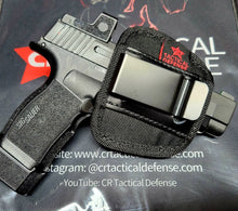 Load image into Gallery viewer, SIZE EXTRA SMALL FOR  P365, TCP, LCP, PHOENIX ARMS, IWB GUN HOLSTER OPTICS READY CR TACTICAL DEFENSE