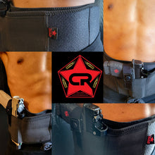 Load image into Gallery viewer, LARGE UNIVERSAL BELLY BAND GUN HOLSTER OPTICS READY FITS shirt size xl to 3xl