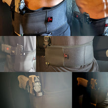 Load image into Gallery viewer, LARGE UNIVERSAL BELLY BAND GUN HOLSTER OPTICS READY FITS shirt size xl to 3xl
