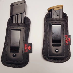2X IWB UNIVERSAL MAGAZINE HOLSTER SINGLE AND DOUBLE STACK