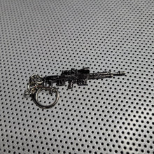 Load image into Gallery viewer, Die cast metal gun keychain 5 pack (Touching all corners)
