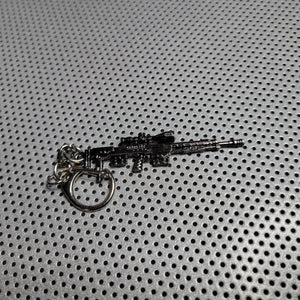 Die cast metal gun keychain 5 pack (Touching all corners)