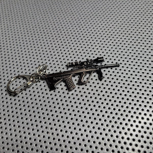 Die cast metal gun keychain 5 pack (Touching all corners)