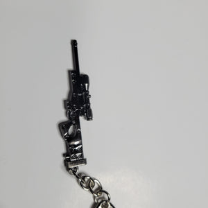 Die cast metal gun keychain 5 pack (Something major)