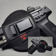 Load image into Gallery viewer, 1 LARGE + 1 SMALL IWB OPTIC AMBI UNIVERSAL GUN HOLSTER BUNDLE DEAL
