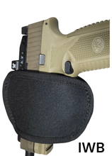 Load image into Gallery viewer, GEN 2 SIZE SMALL FOR GLOCK 19 17 TAURUS RUGER SCCY FN 5.7  P80 KELTEC TISAS HELLCAT CR TACTICAL DEFENSE IWB GUN HOLSTER
