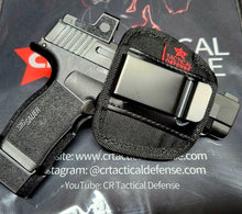 Load image into Gallery viewer, SIZE EXTRA SMALL FOR  P365, TCP, LCP, PHOENIX ARMS, IWB GUN HOLSTER OPTICS READY CR TACTICAL DEFENSE

